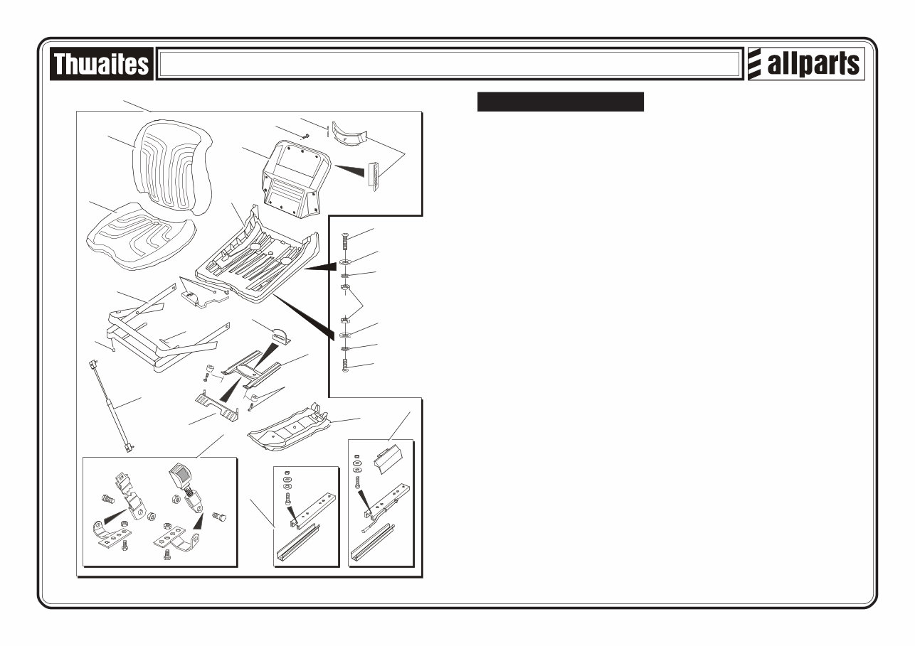 Thwaites 366 6 Tonne dumper parts manual preview img 8