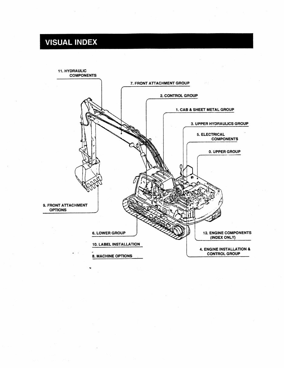 Kobelco SK220LC MARK IV Hydraulic Exavator Illustrated Parts List Manual - After Serial Number LLU1801; With CUMMINS Diesel Engi preview img 8