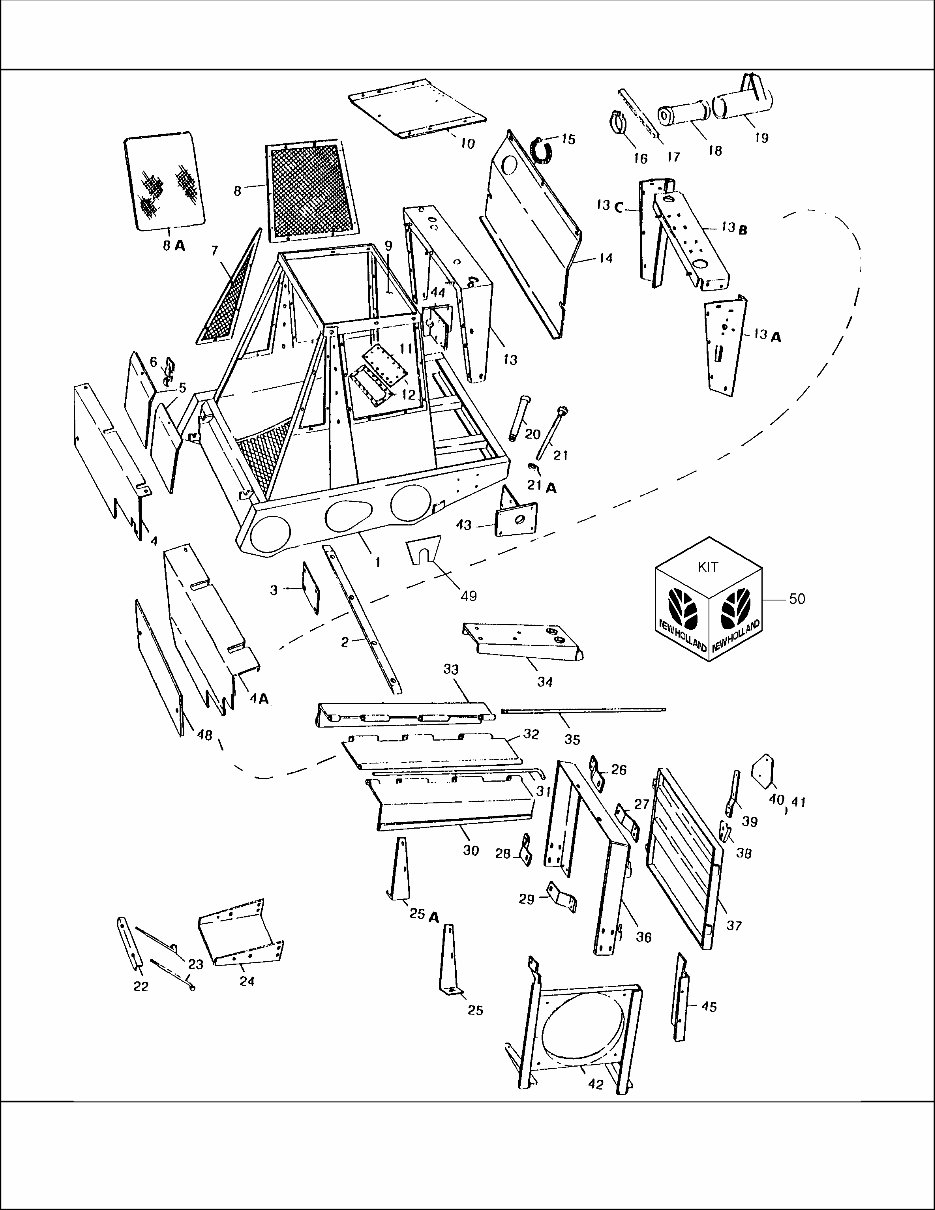 NEW HOLLand L775 Skid Steer Loader ILLUSTRATED Parts LIST Manual preview img 6