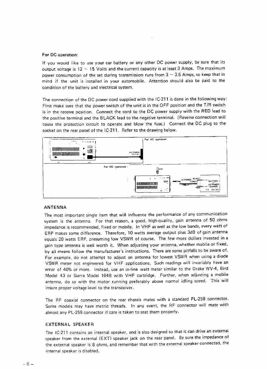 ICOM Service Manual IC 211 preview img 7