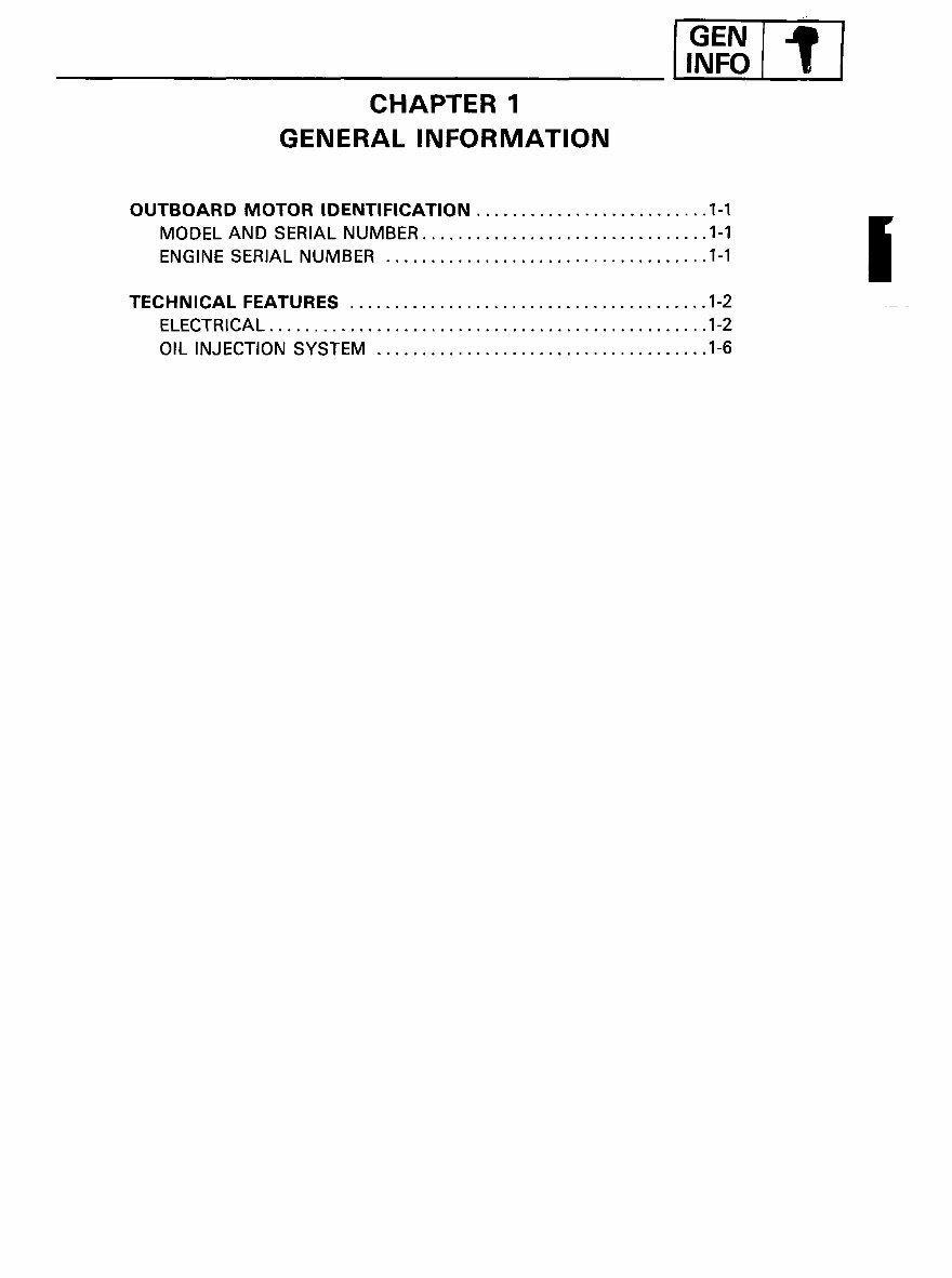 Yamaha Outboard 1992 30 hp 2 cyl. (496cc) 2-stroke Service/Shop Repair Manual Instant preview img 6