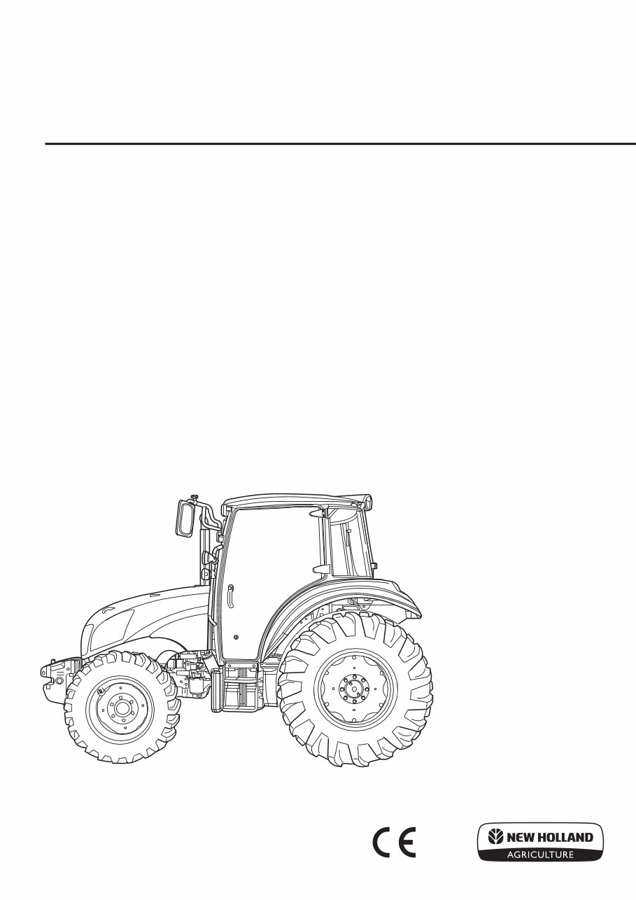 NEW HOLLand T4.55 T4.65 T4.75 POWERSTAR Tractor Operators Manual preview img 1