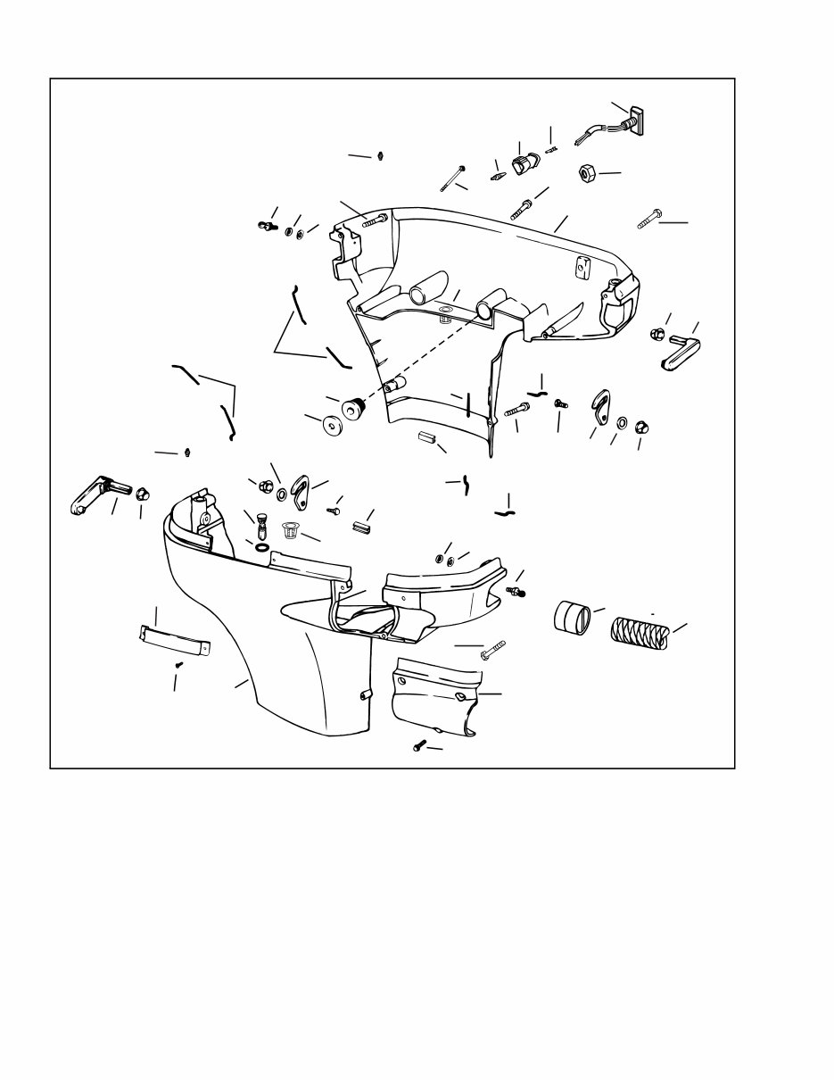 2003 Johnson Evinrude 90HP, 105HP, 115HP 2-Stroke Parts Catalog Manual preview img 8