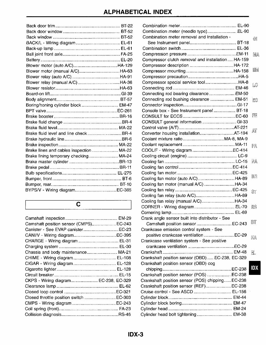 Mercury Villager 1998 Workshop Service Repair Manual preview img 3