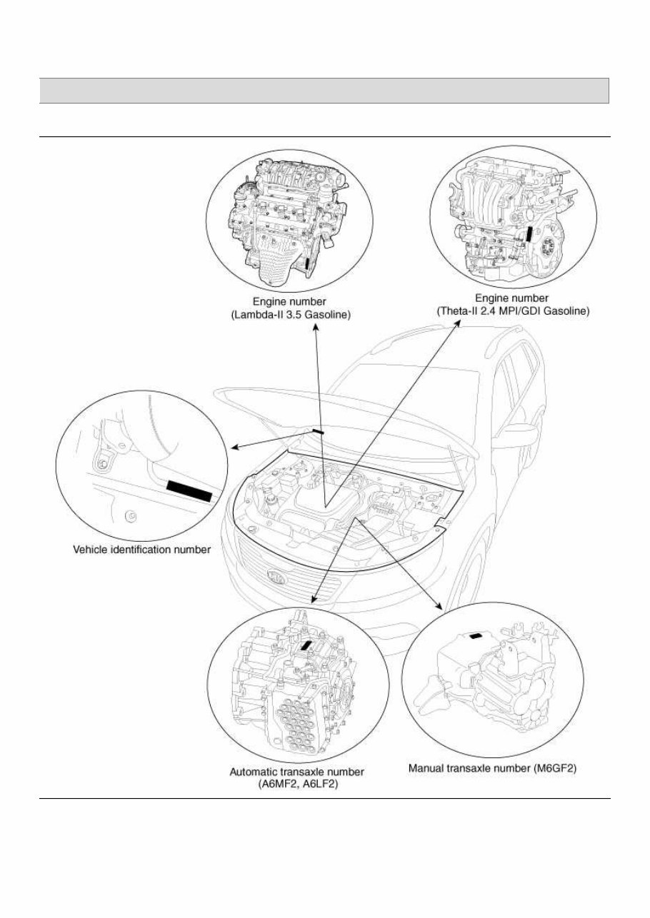 2013 Kia Sorento 4cyl 2.4L Service & Repair Manual preview img 1