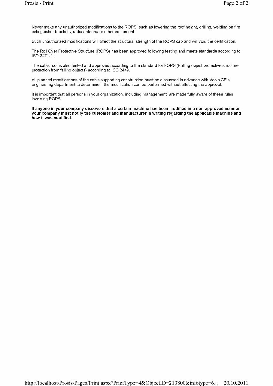 VOLVO SD116DX SINGLE-DRUM ROLLER Service Repair Manual preview img 7