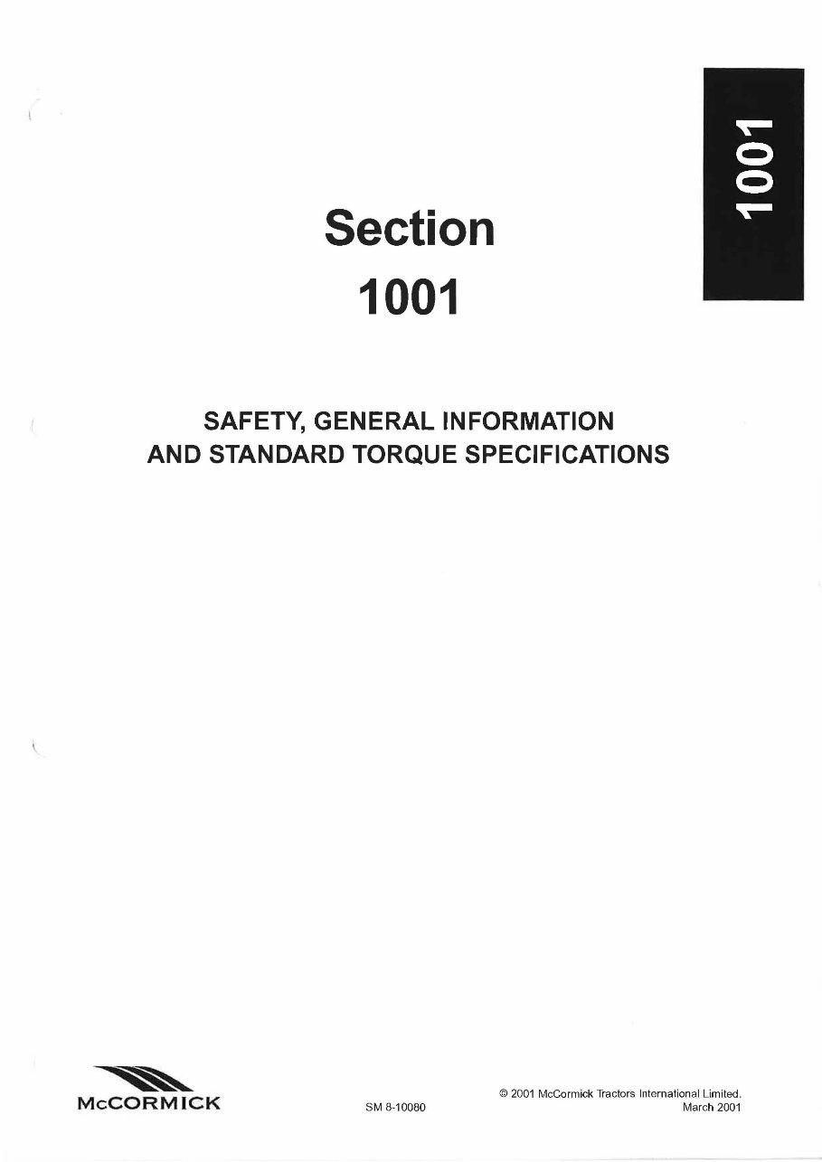 McCormick CX - CX50 CX60 CX70/75 CX80/85 CX90/95 CX100/105 Tractor Factory Service Repair Manual - IMPROVED - preview img 5