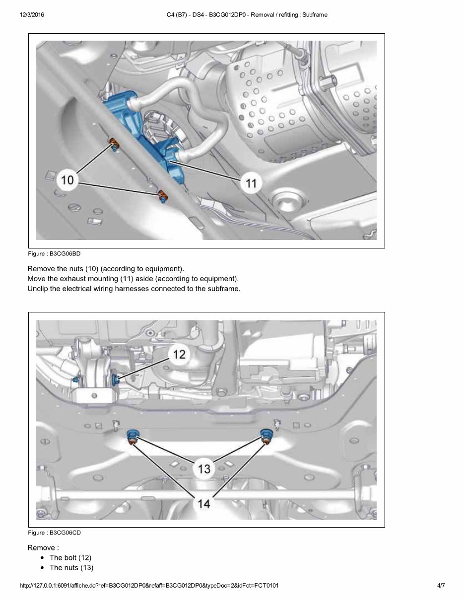 2015 Citroen C4 (B7) Service & Repair Manual preview img 4