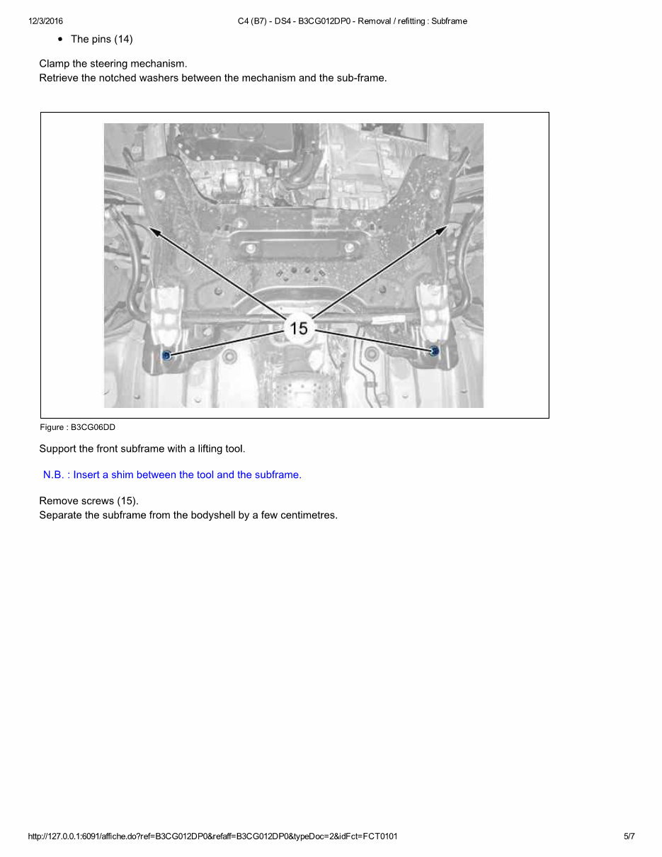 2015 Citroen C4 (B7) Service & Repair Manual preview img 5