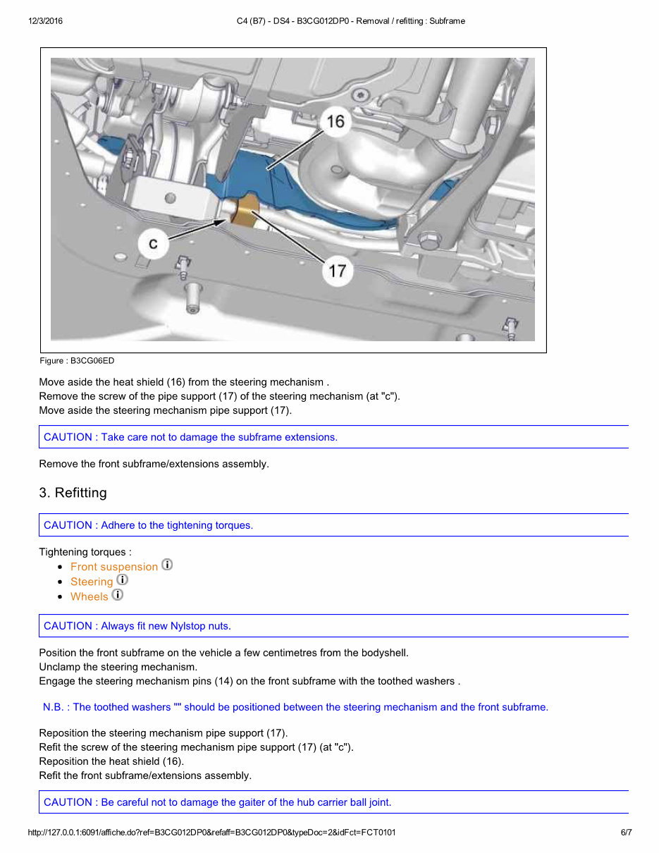 2015 Citroen C4 (B7) Service & Repair Manual preview img 6