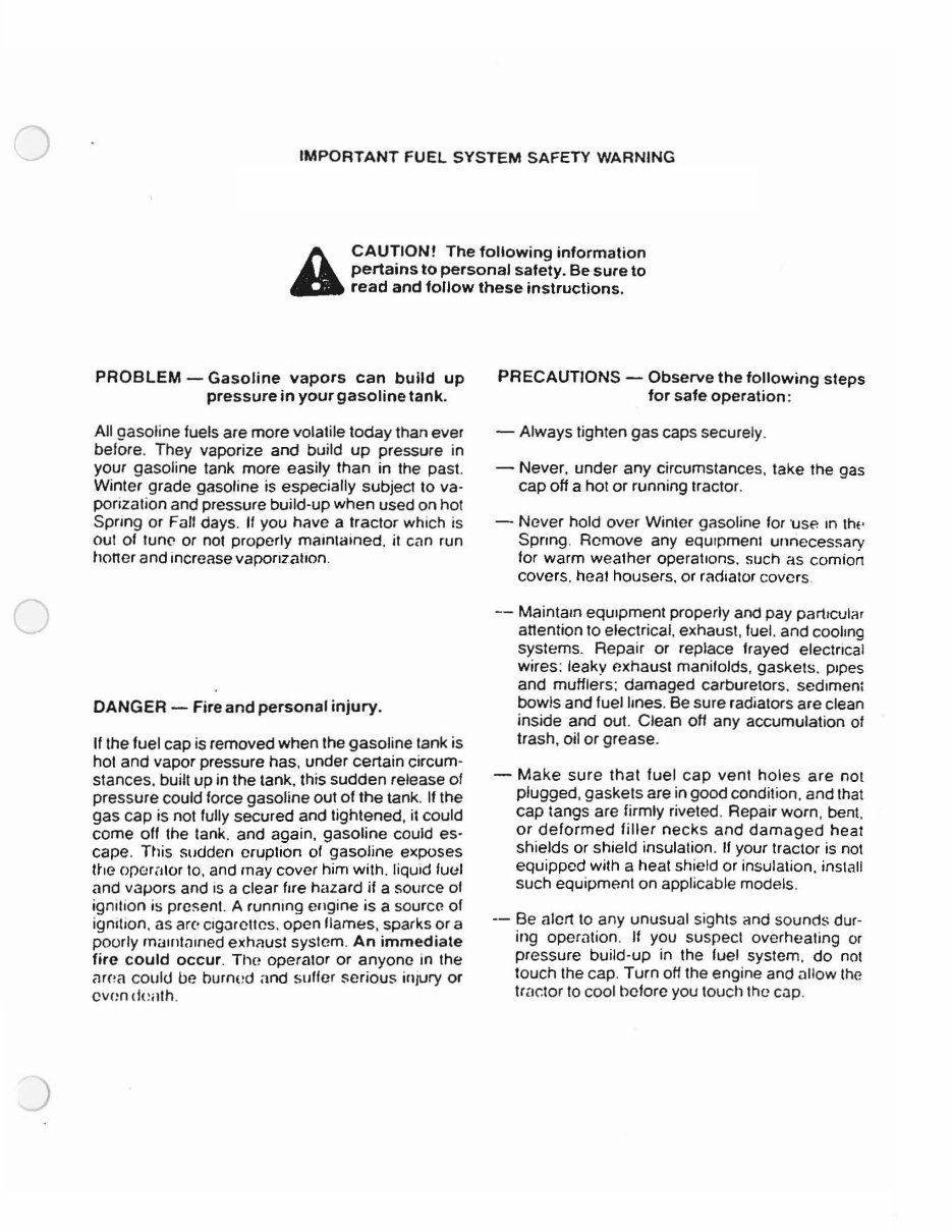 IH International PayLoader 2500B Tractor TLB Operators Instruction Manual - IMPROVED - preview img 4
