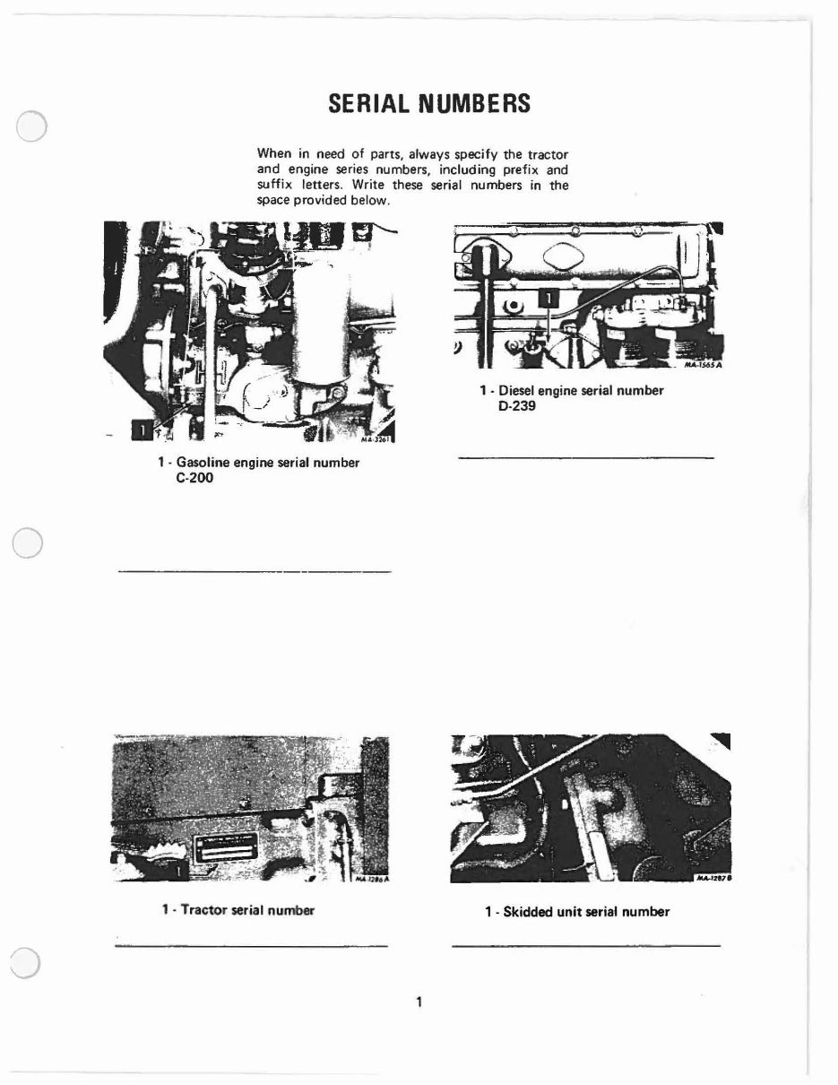 IH International PayLoader 2500B Tractor TLB Operators Instruction Manual - IMPROVED - preview img 5