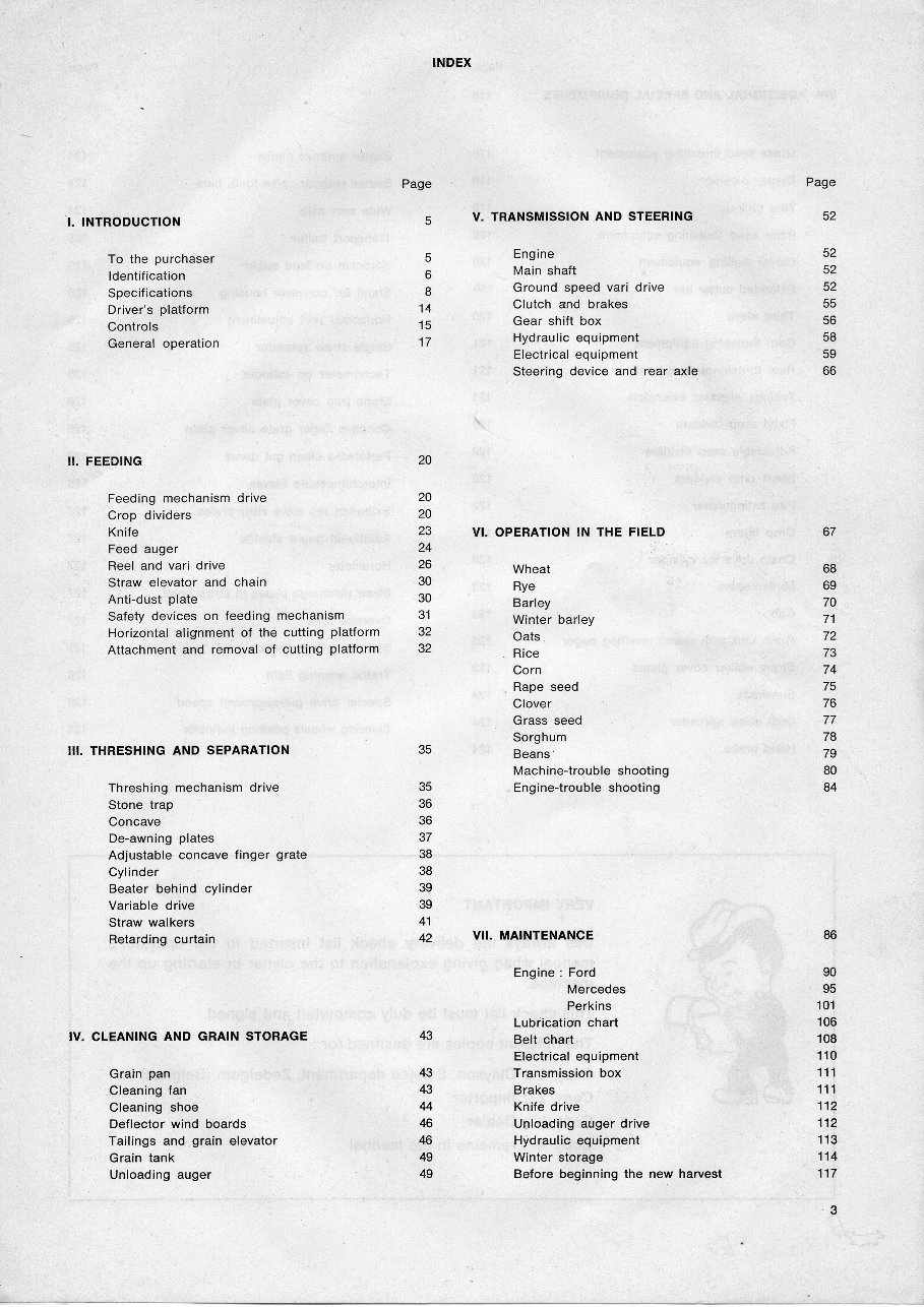 Clayson 1540 1550 New Holland Manual preview img 5