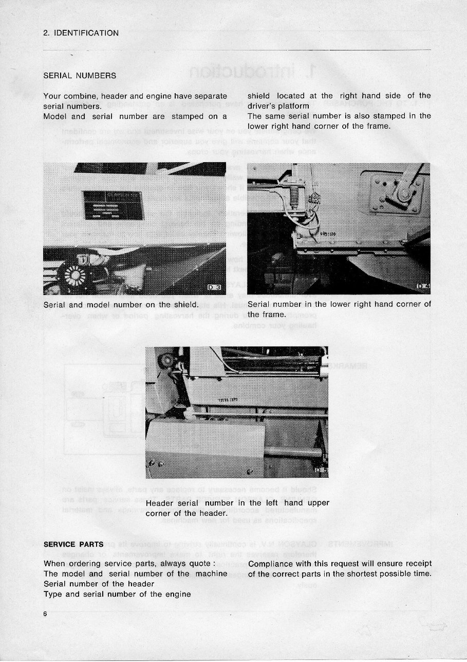 Clayson 1540 1550 New Holland Manual preview img 8
