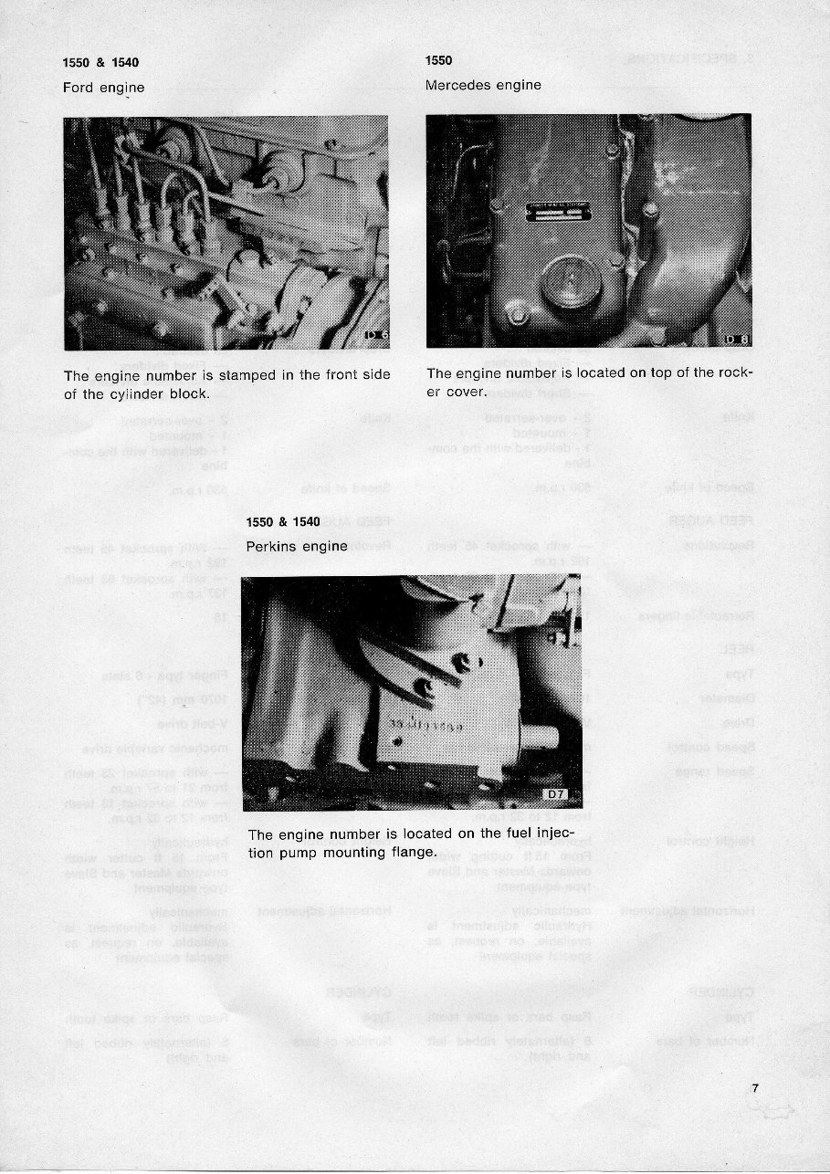 Clayson 1540 1550 New Holland Manual preview img 9