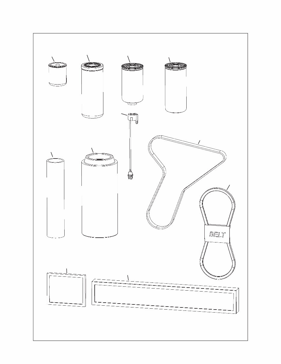 Gehl RT250 RT 250 Compact Track Loader Illustrated Master Parts List Manual Form No.913364 preview img 6