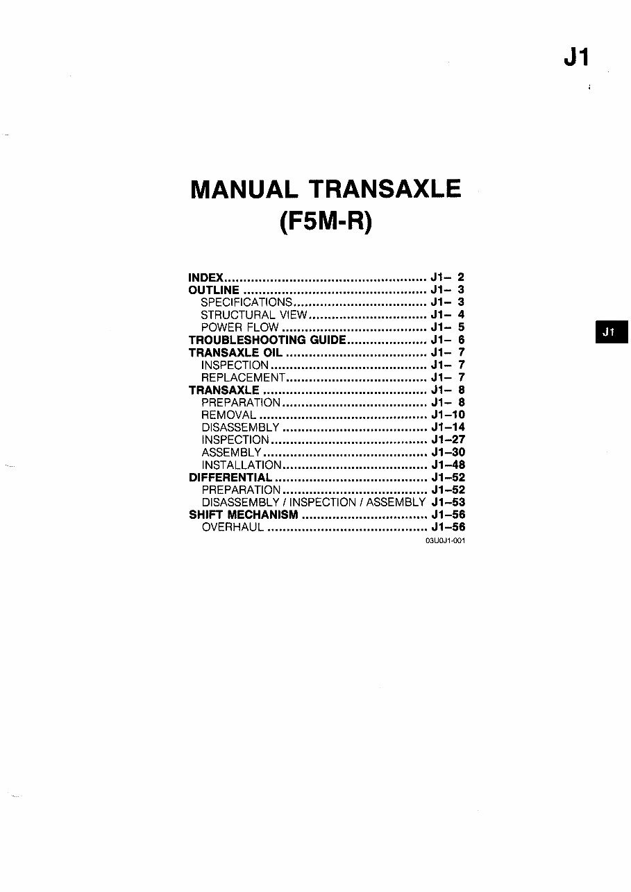 1988-1992 Mazda 323 2WD 4WD GTR Service & Repair Manual preview img 1