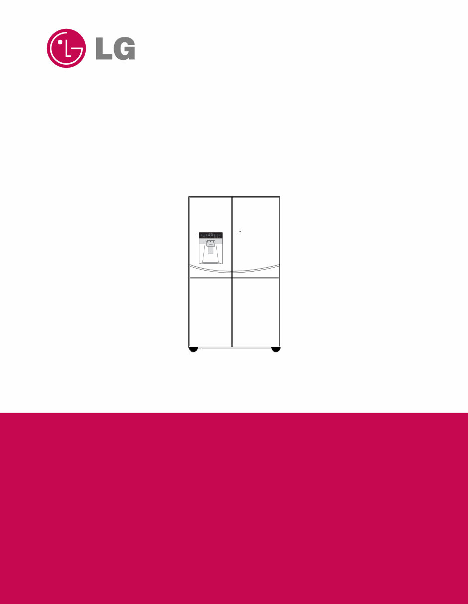 LG GF-5D906SL GR-J31FWSHL Service Manual & Repair Guide preview img 1