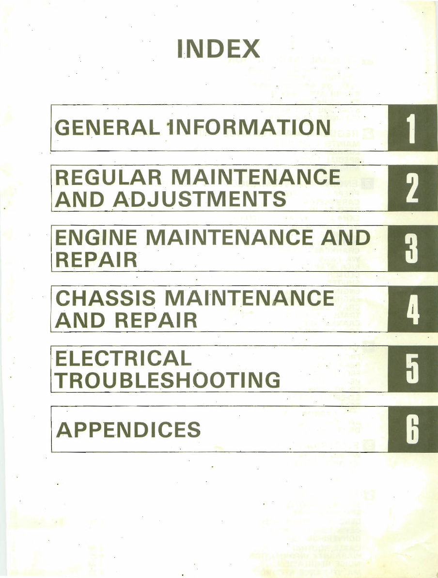 1985–1988 Yamaha Tri-Z 250 (YTZ250) OEM Service & Repair Manual preview img 1