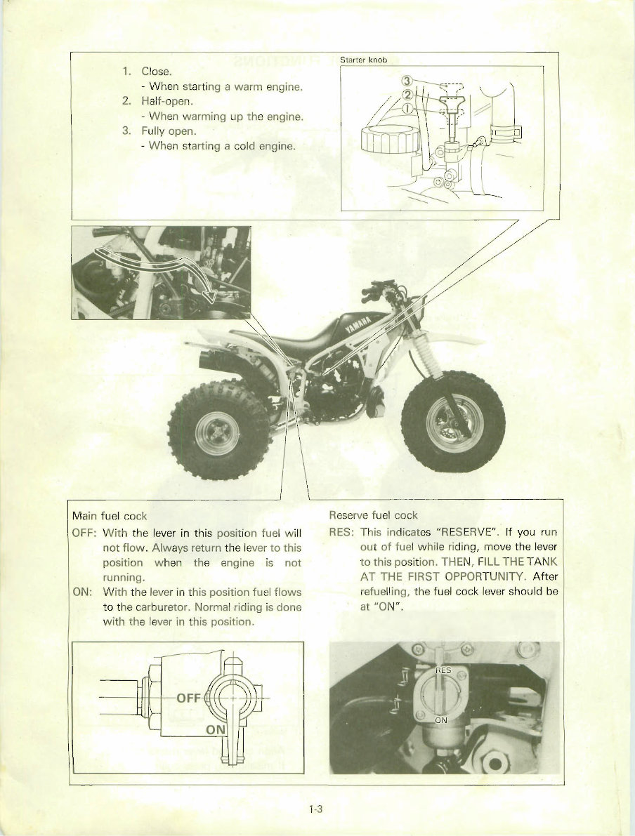 1985–1988 Yamaha Tri-Z 250 (YTZ250) OEM Service & Repair Manual preview img 6