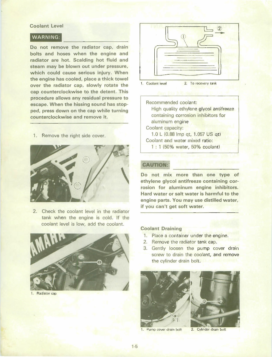 1985–1988 Yamaha Tri-Z 250 (YTZ250) OEM Service & Repair Manual preview img 8