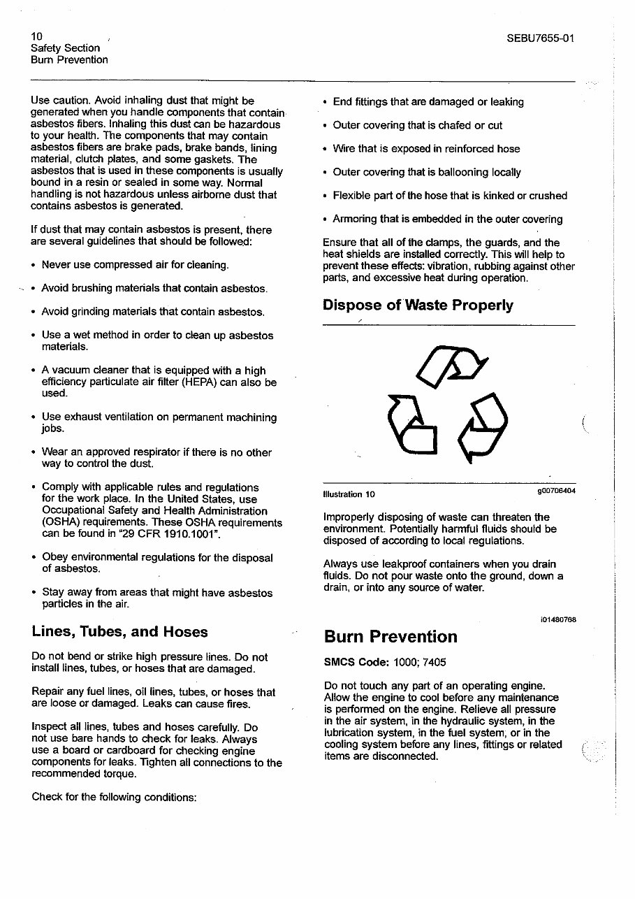 Cat 3054C industrial engine operation and maintnance manual preview img 10