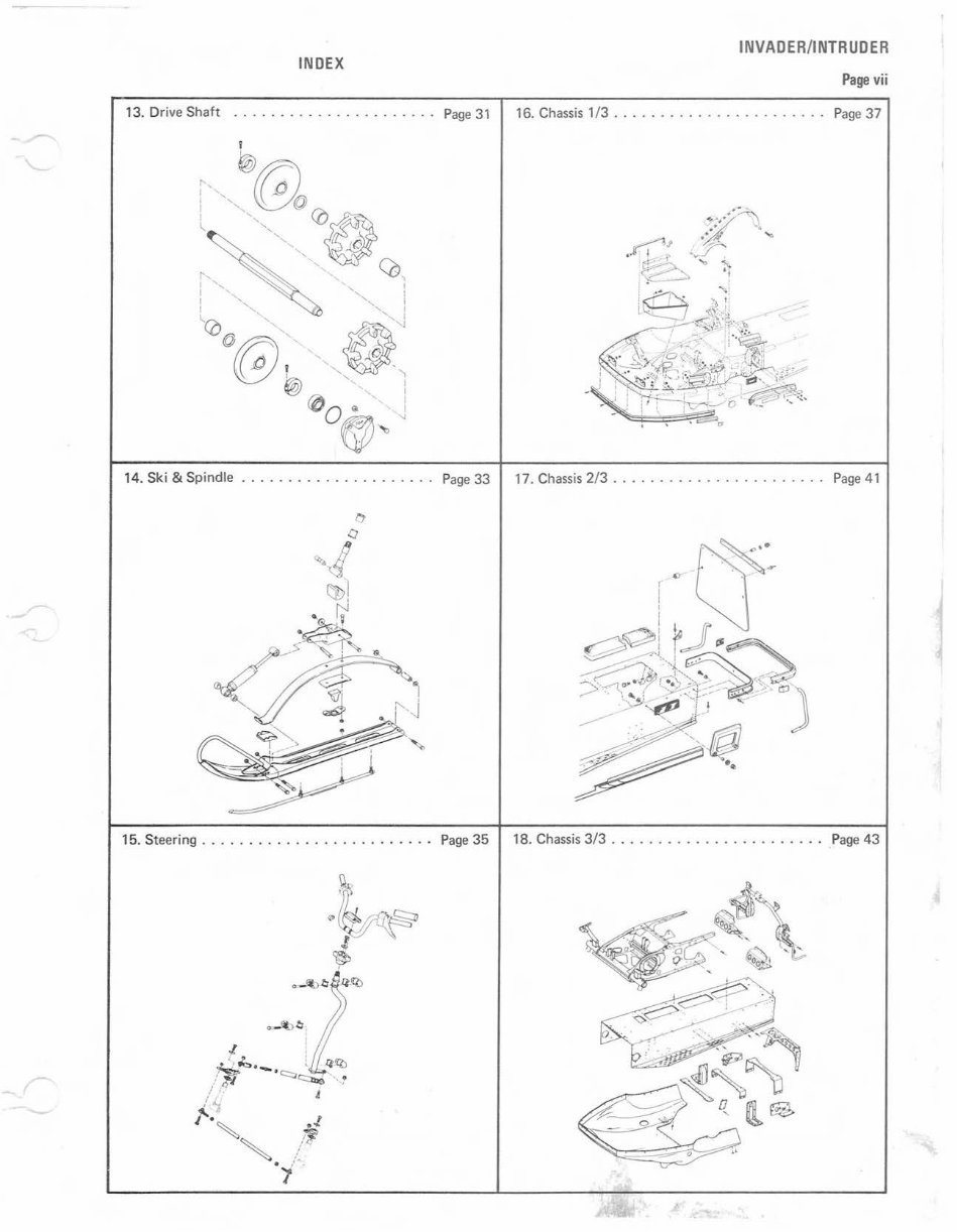 1981 KAWASAKI INVADER INTRUDER 440 SNOWMOBILE Repair Manual preview img 7