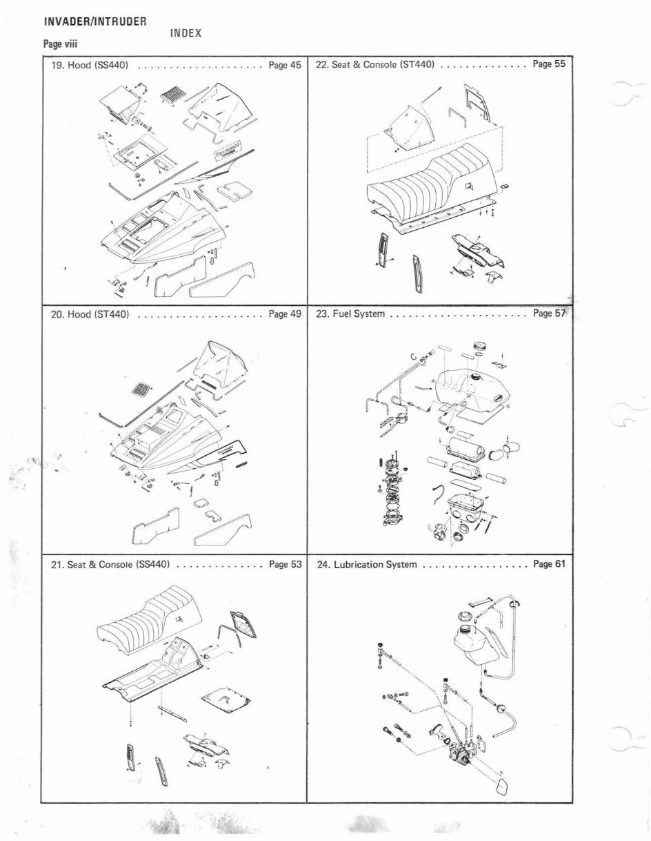 1981 KAWASAKI INVADER INTRUDER 440 SNOWMOBILE Repair Manual preview img 8