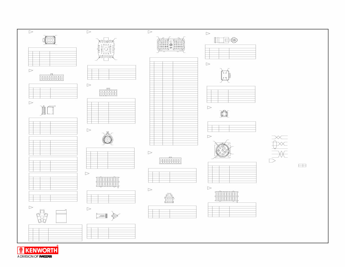 1996+ Kenworth T2000 Trucks Electrical Wiring Diagrams Manual preview img 1