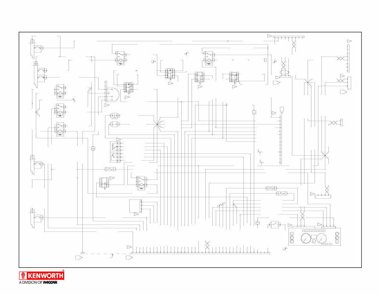 1996+ Kenworth T2000 Trucks Electrical Wiring Diagrams Manual preview img 3