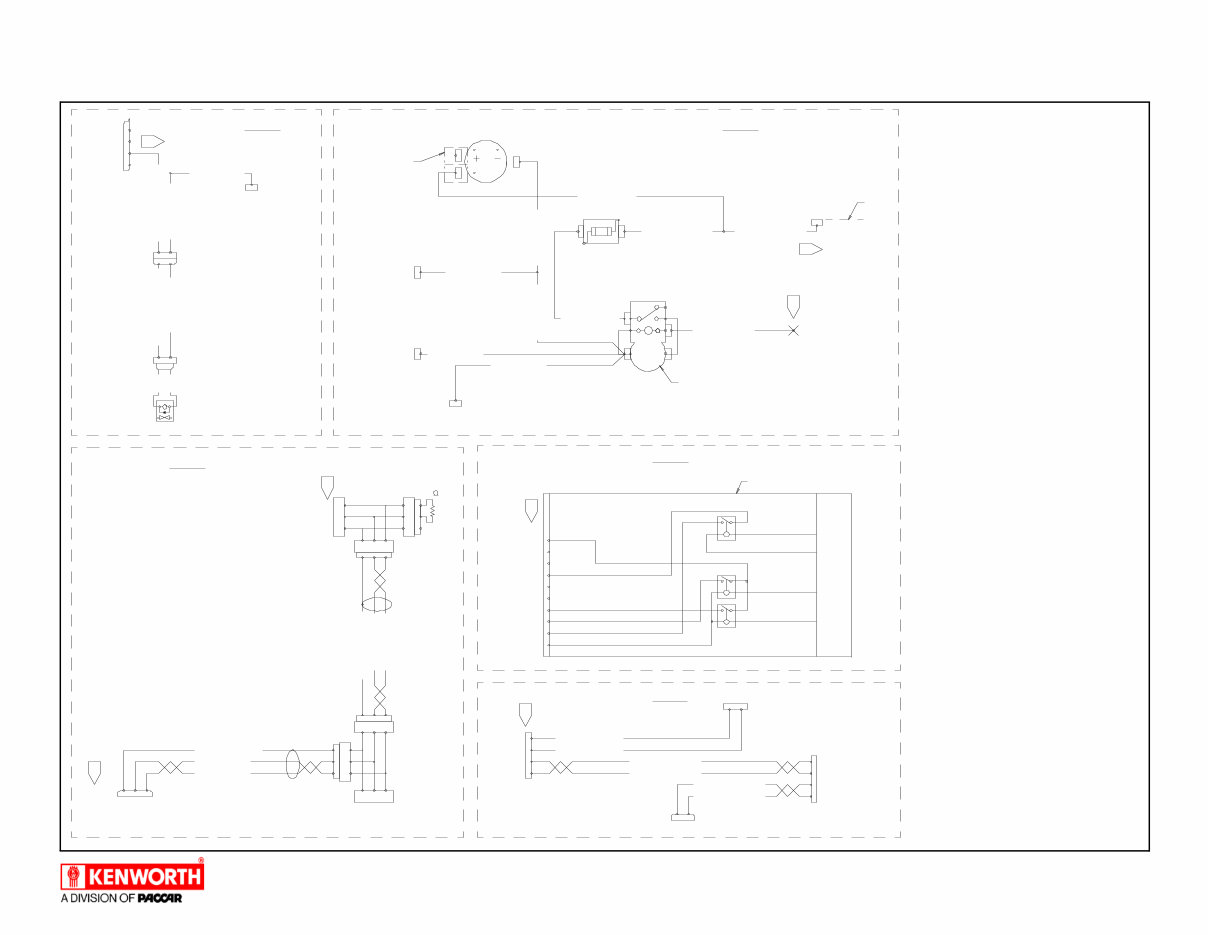 1996+ Kenworth T2000 Trucks Electrical Wiring Diagrams Manual preview img 5