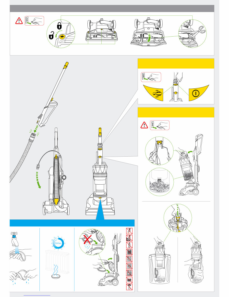 DYSON DC17 VACUUM OPERATOR USER OWNER Manual preview img 10