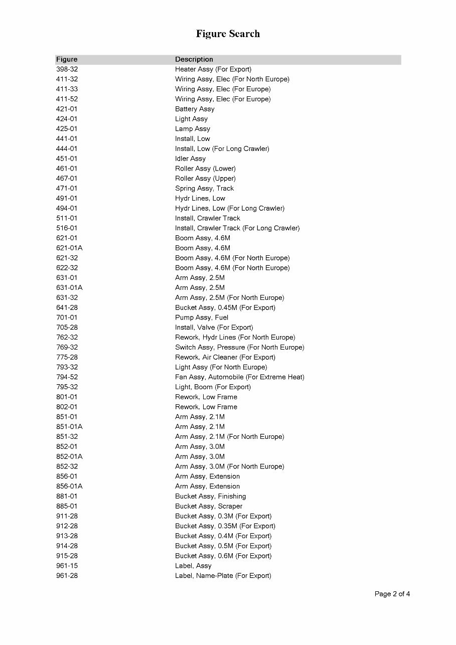 KOBELCO SK120 MARK 3 Excavator Parts Catalog Manual preview img 3