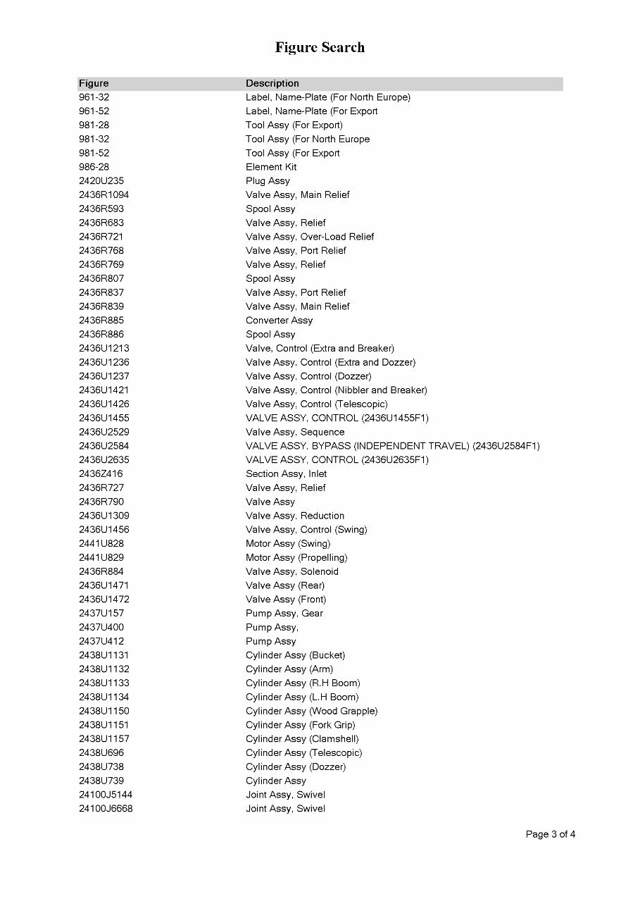 KOBELCO SK120 MARK 3 Excavator Parts Catalog Manual preview img 4
