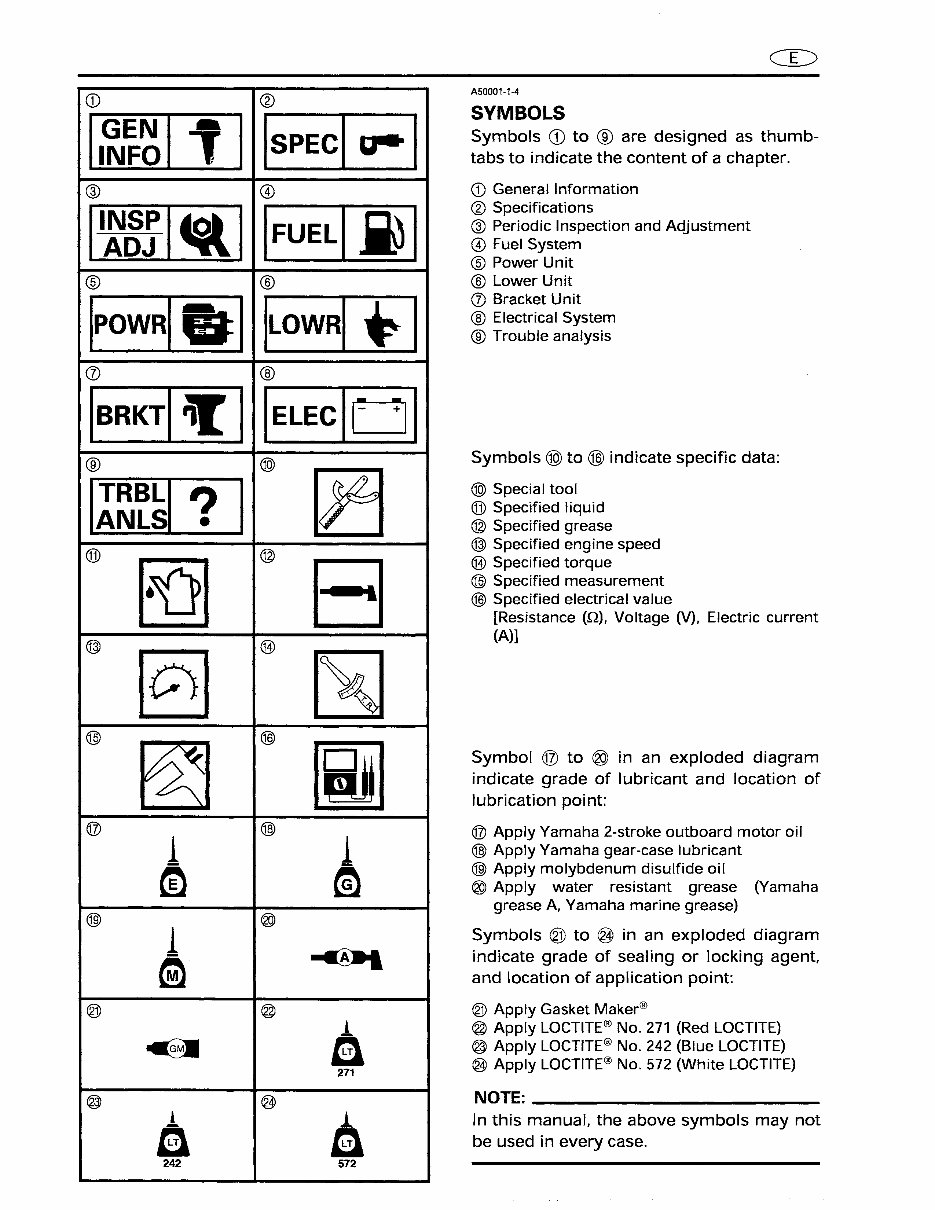 1998 Yamaha T50 TLRW Outboard service repair maintenance manual. Factory Service Manual preview img 6