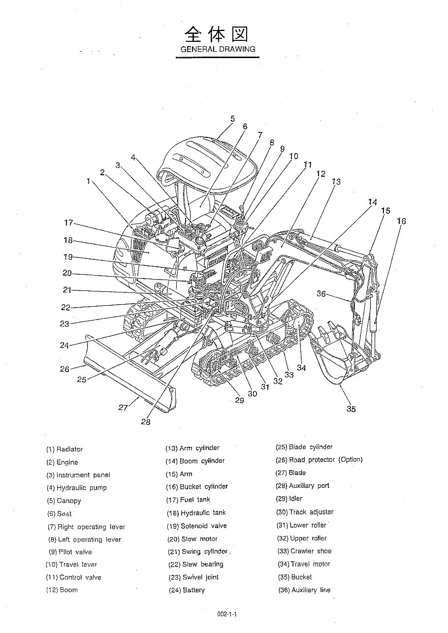 Kobelco SK025-2 Hydraulic Excavators & Engine Parts Manual (PV0620107928) S4PV1007 preview img 7