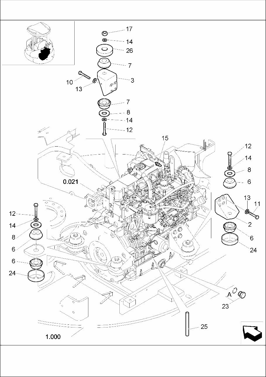CASE CX50B Mini Crawler Excavator Service Parts Catalogue Manual INSTANT preview img 6