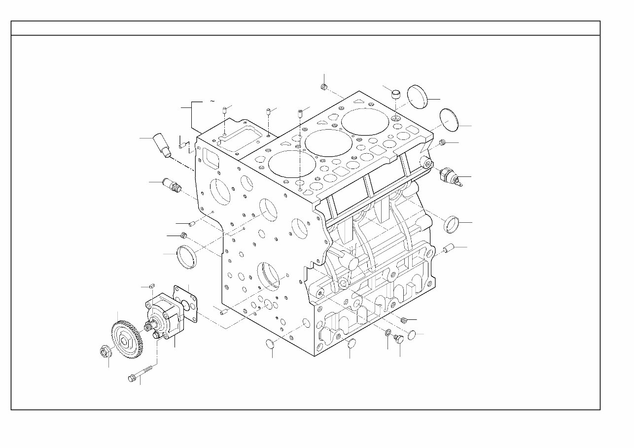Kioti Daedong CK35 CK35H Tractor Service Parts Catalogue Manual INSTANT preview img 1