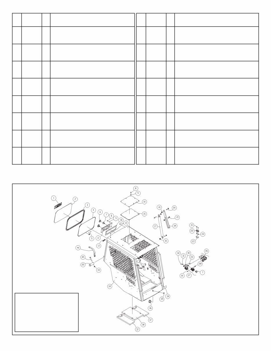 ASV SR-80 Rubber Track Loader Master Parts Manual preview img 6