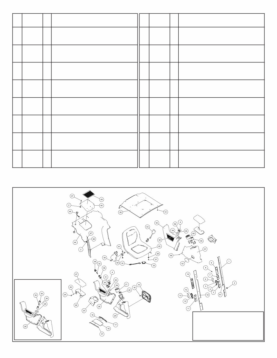 ASV SR-80 Rubber Track Loader Master Parts Manual preview img 8