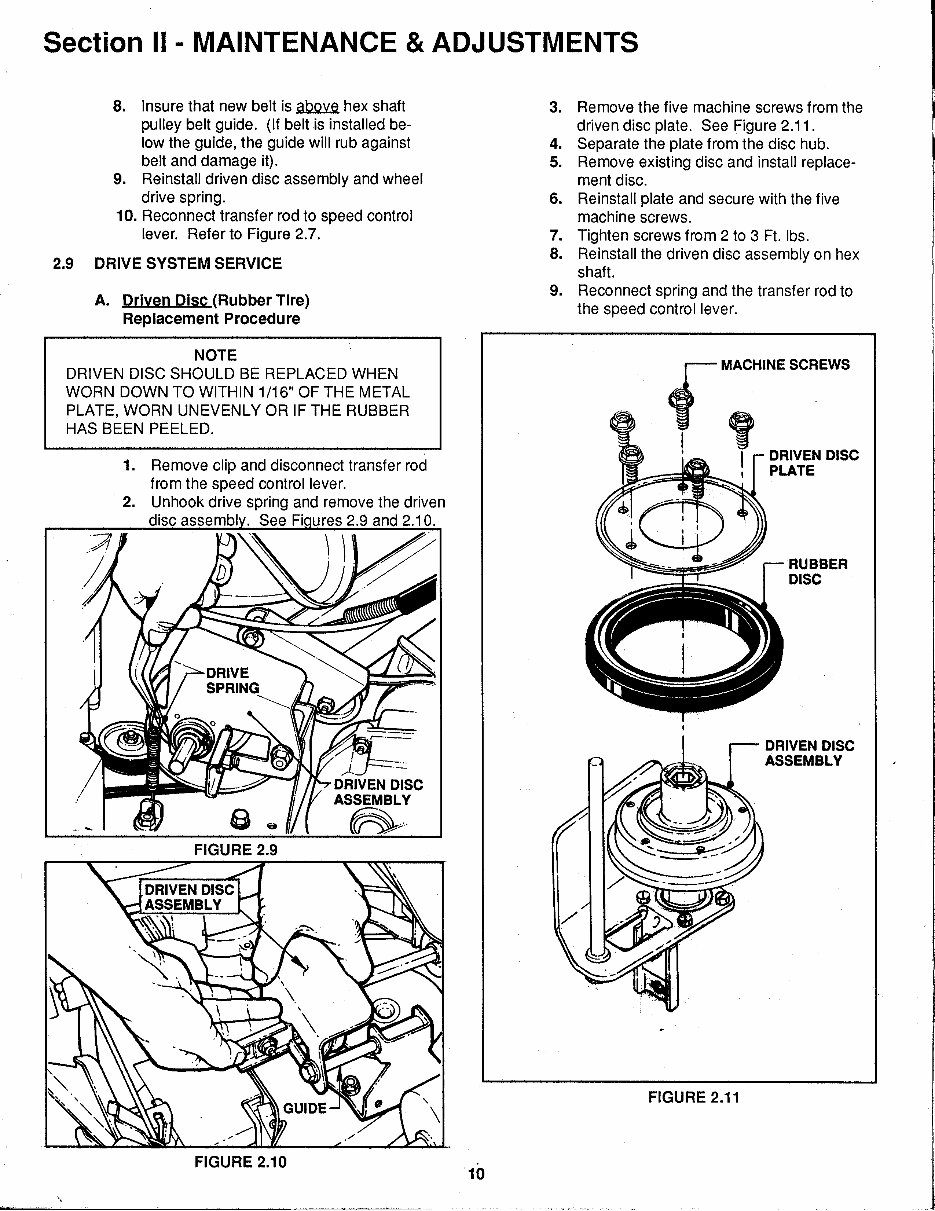Snapper Service Manual preview img 10