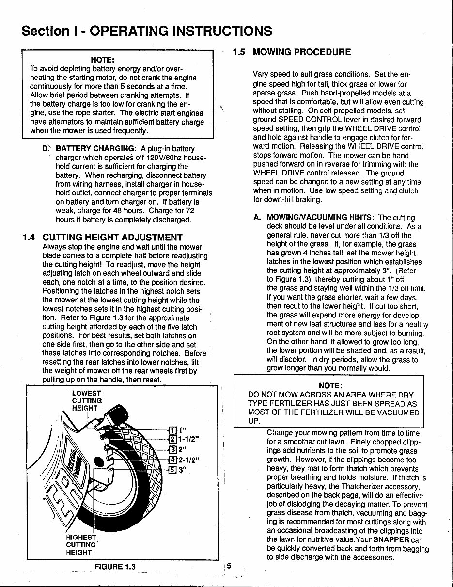 Snapper Service Manual preview img 5