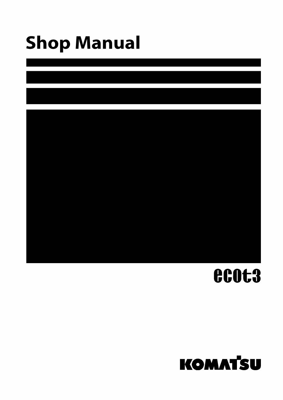 Komatsu WA380-6 Wheel Loader Service Repair Shop Manual (SN: 65001 and up) preview img 1