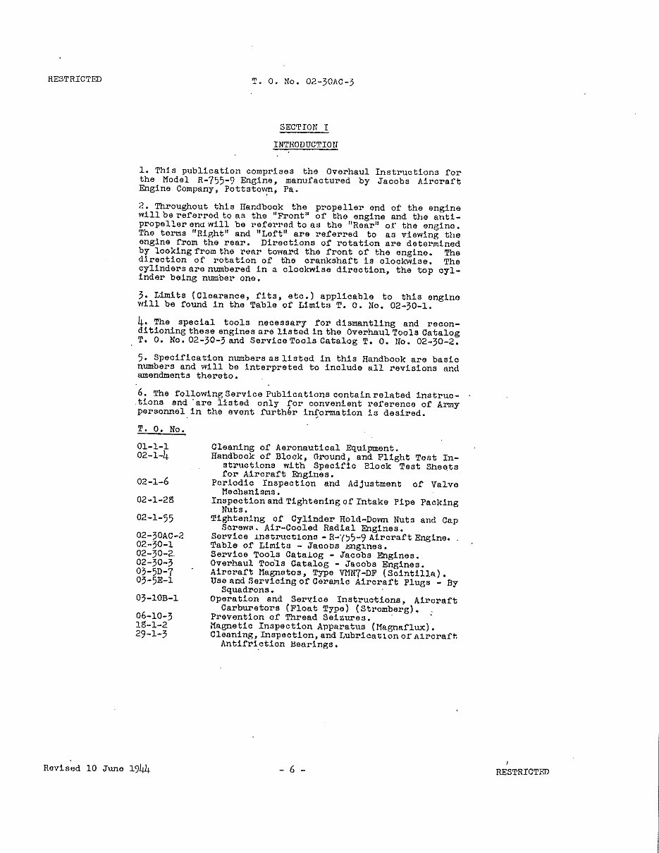 jacobs aircraft engine overhaul manual R-755-9 preview img 8