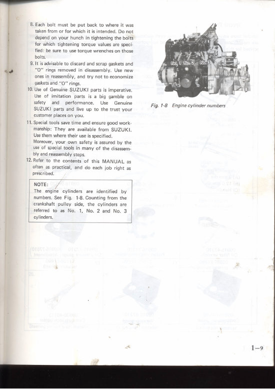 1977-1984 Suzuki Alto Service & Repair Manual preview img 5