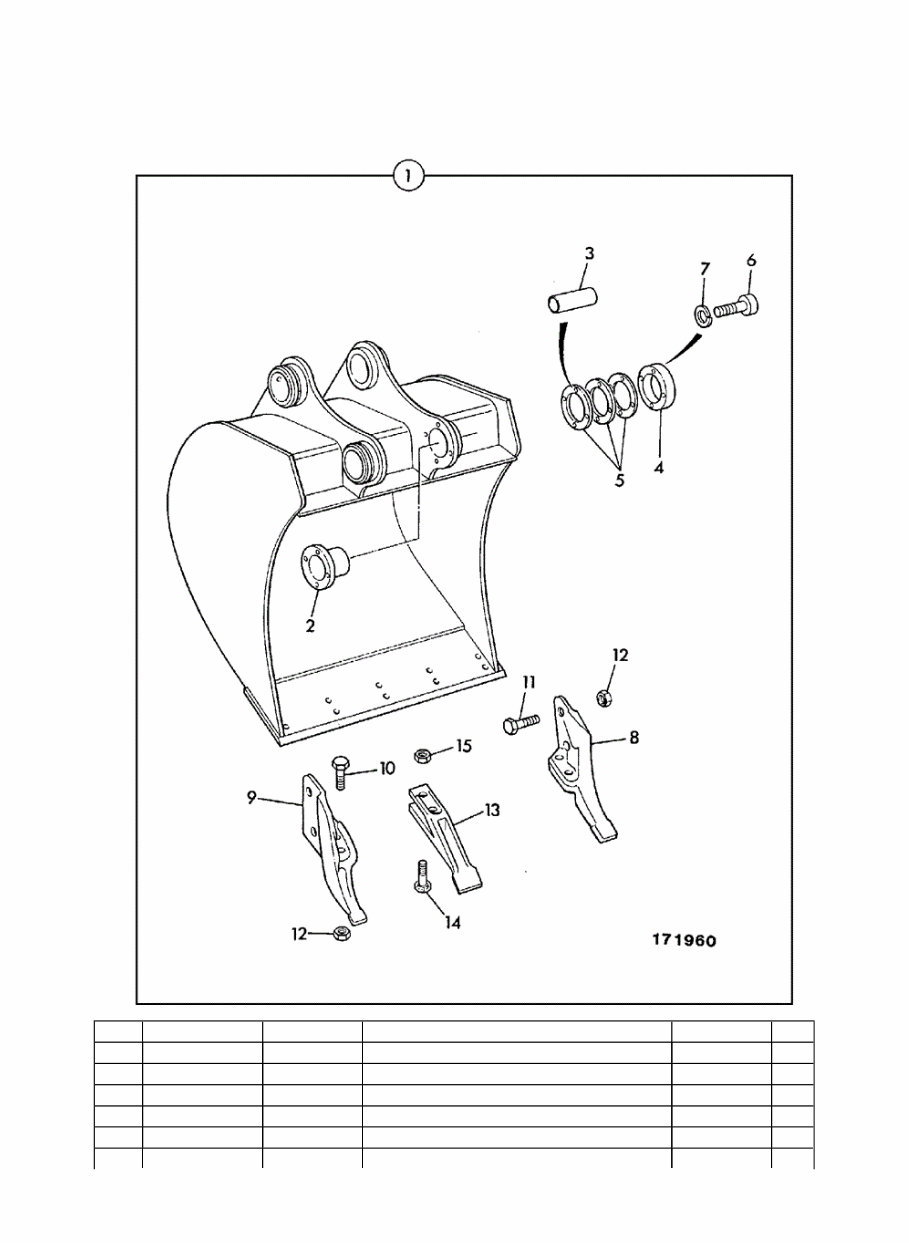 JCB JS70 OFFSET Tracked Excavator Parts Catalogue Manual (SN: 00695001-00695500) preview img 5