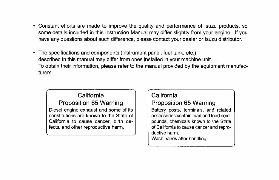 ISUZU Diesel Engine 3CC1 3CD1 3CD1T 3CE1 Manual preview img 5