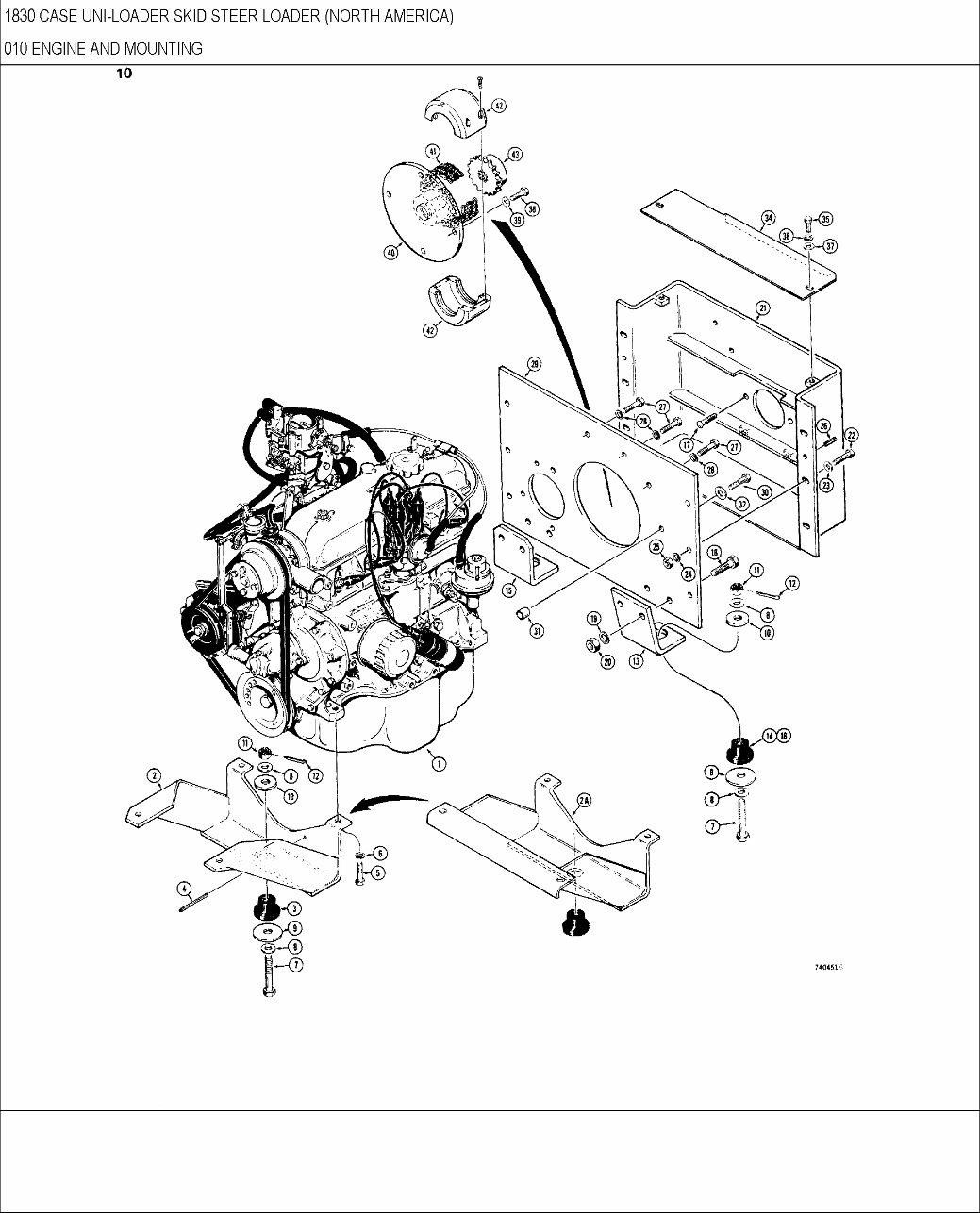 CASE 1830 Skid Steer Loader Parts Catalog Manual preview img 5