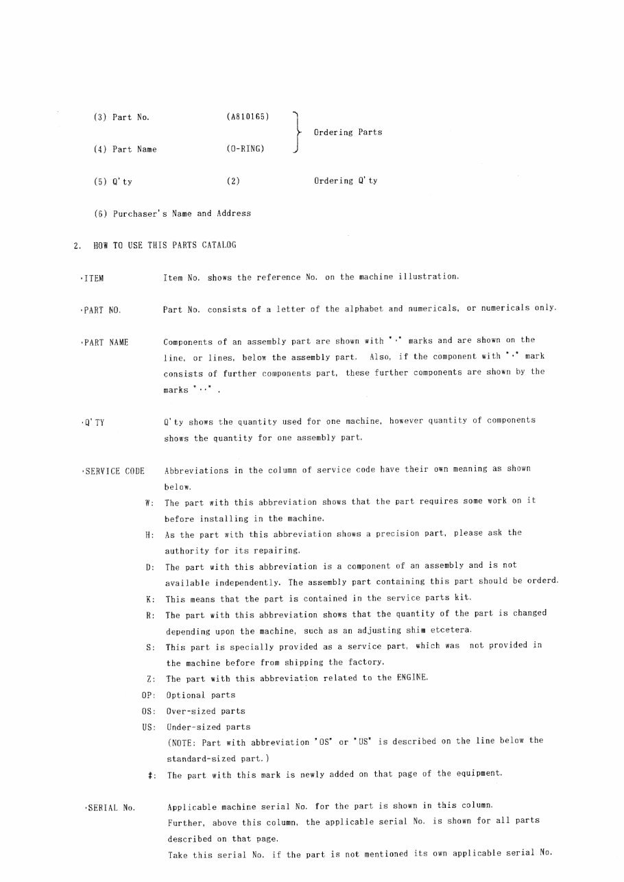 Hitachi EX220-2 Excavator Parts Catalog preview img 7