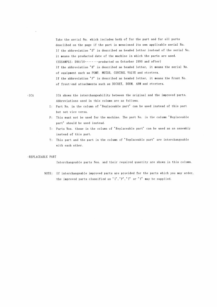 Hitachi EX220-2 Excavator Parts Catalog preview img 8